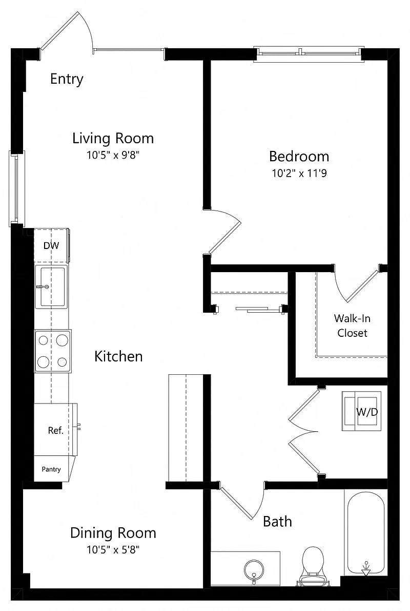 Floor plan A6
