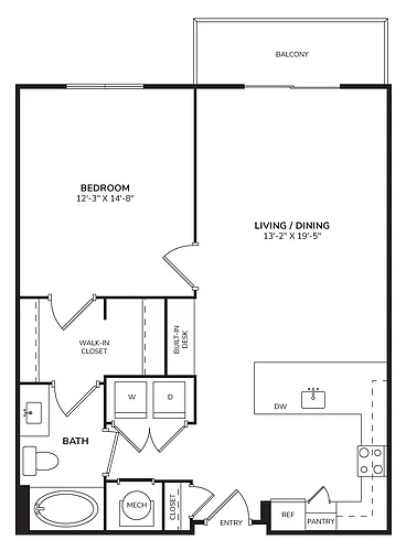 Floor plan Mulberry
