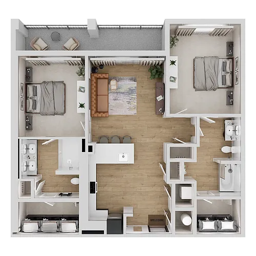 Floor plan B4