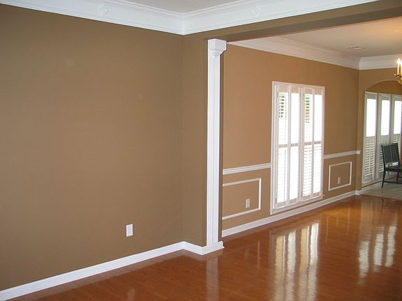 Newly painted Living/Dining