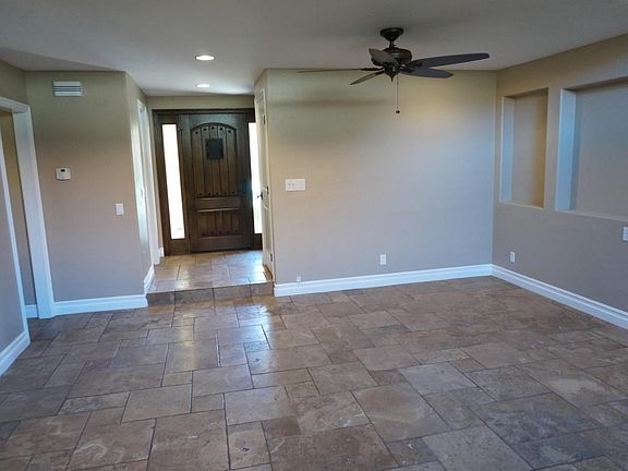 Living room and entry