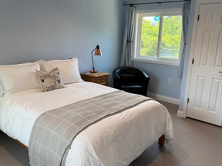 Queen bedroom including closet