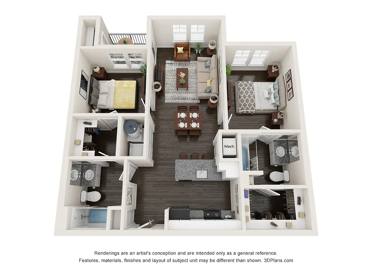 Floor plan B1
