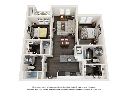 Floor plan B1