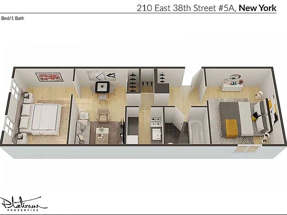 2nd image of 210 E 38th St APT 1A