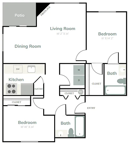 Floor plan B1