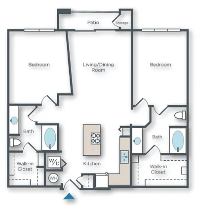 Floor plan Palm A
