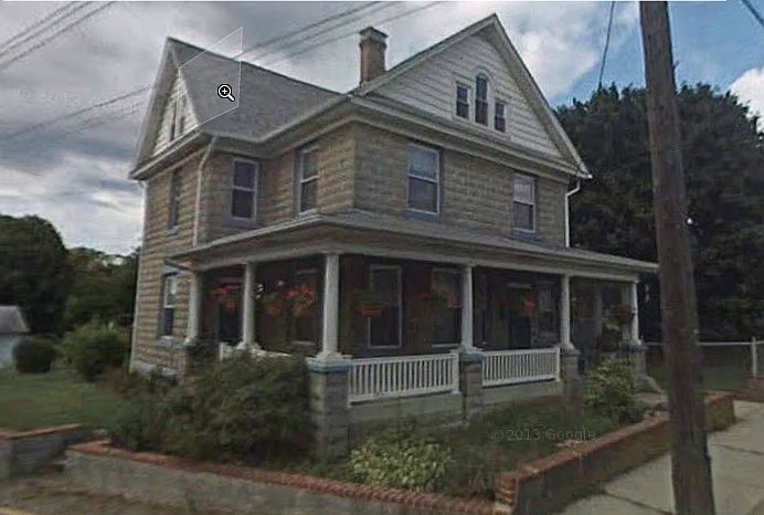 Front of home.
