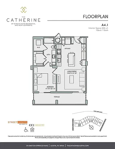 Floor plan A4