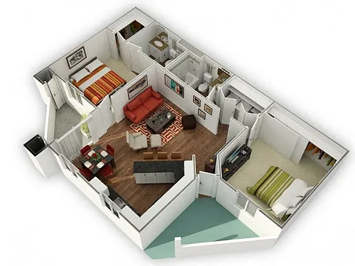 Floor plan B1