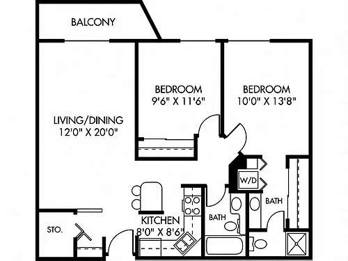 Floor plan Dolney