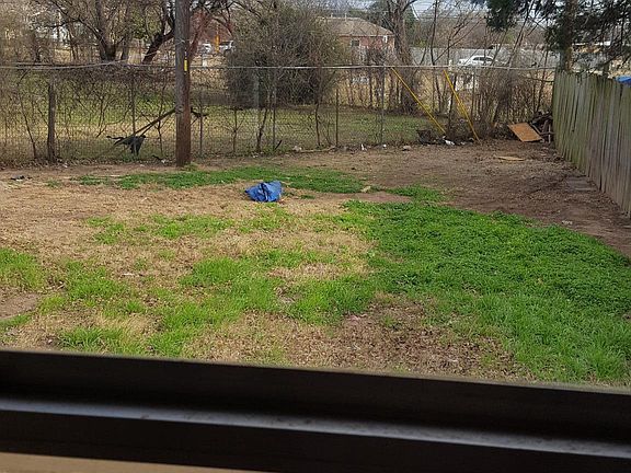 Outside kitchen window