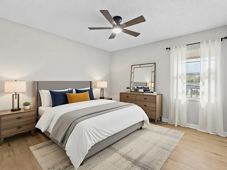 Bed #2 virtual staging
