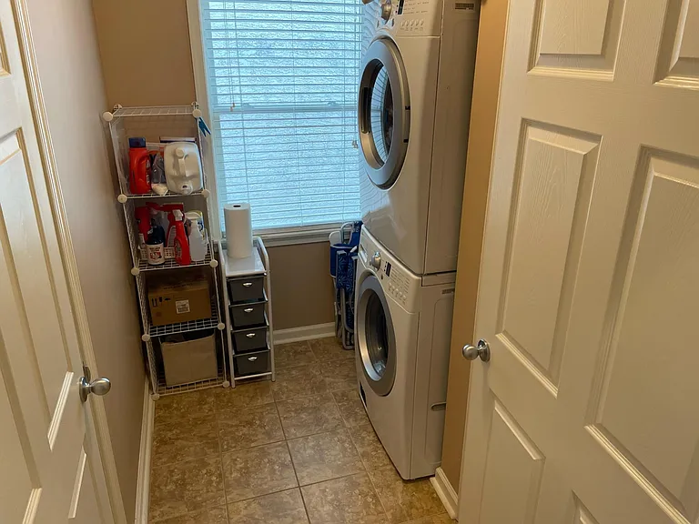 Laundry room.