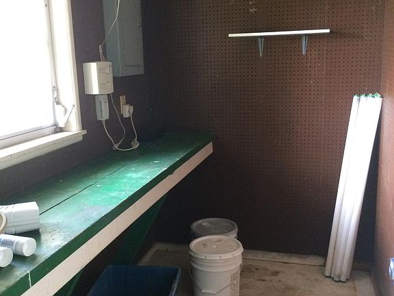 Workshop off the garage (inside)