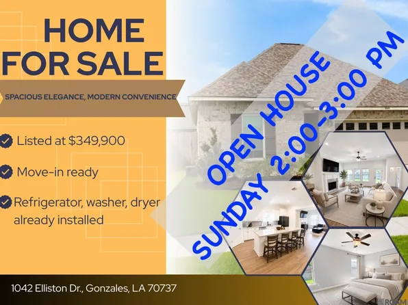 1042 Elliston Dr, Gonzales, LA 70737