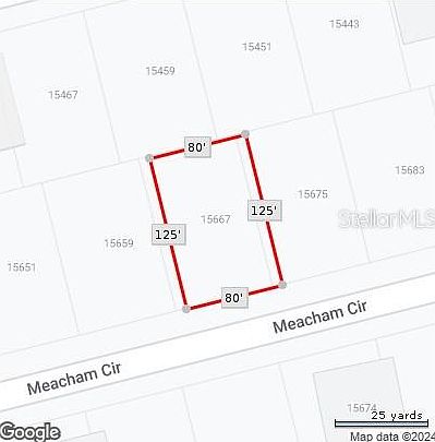 1st image of 15667 MEACHAM CIRCLE LOT 24