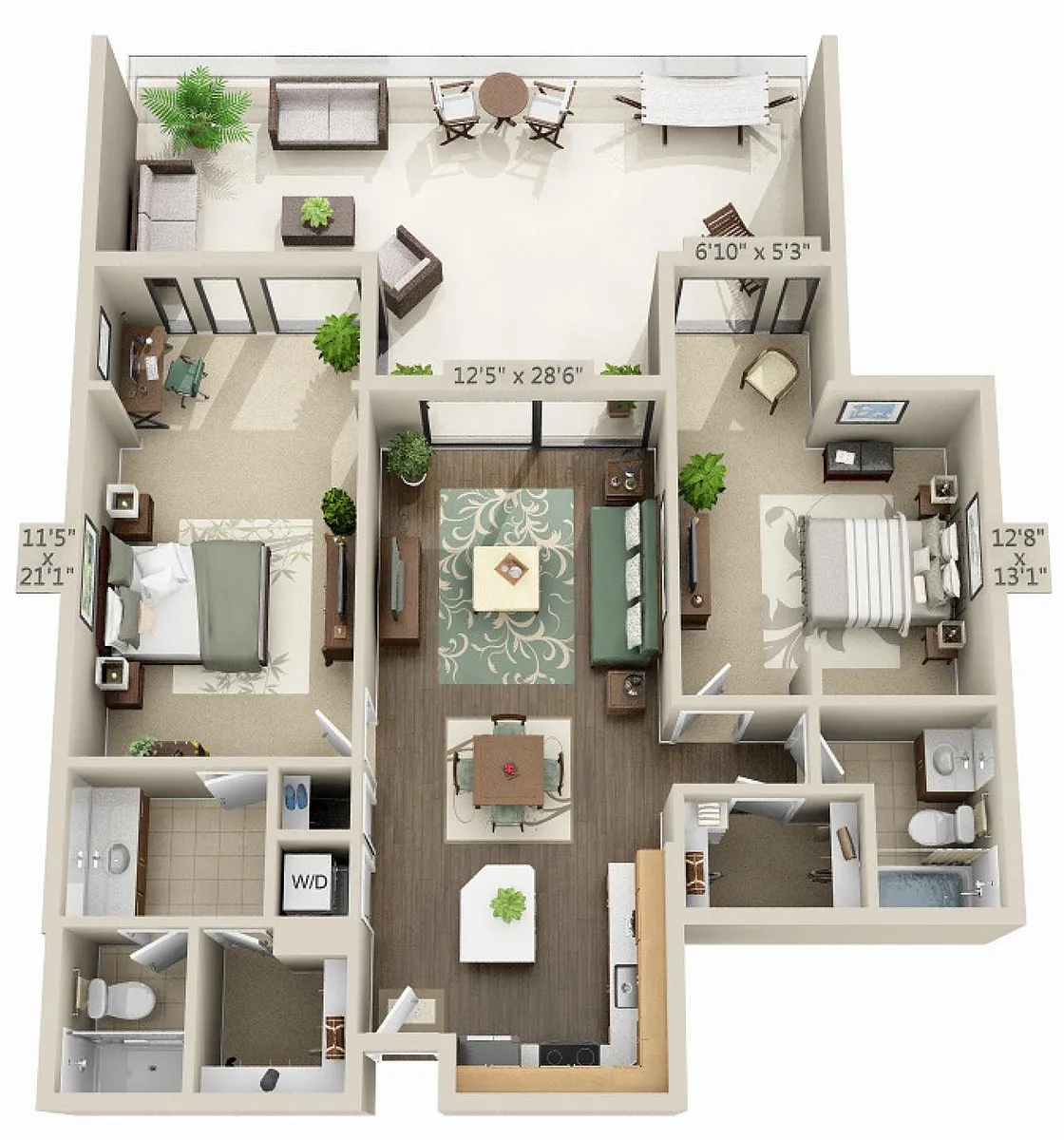 Floor plan Atlantis