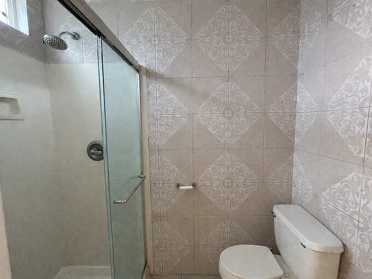 Master bathroom with shower