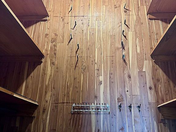 Hall cedar closet