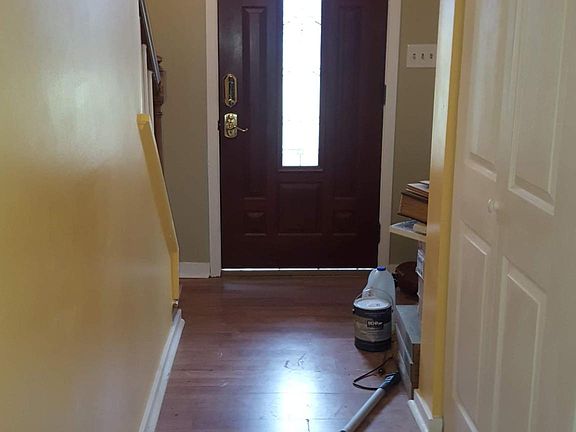 Front door | Hallway | Large Closet | Viewed from Kitchen | (While some work progressing prior)