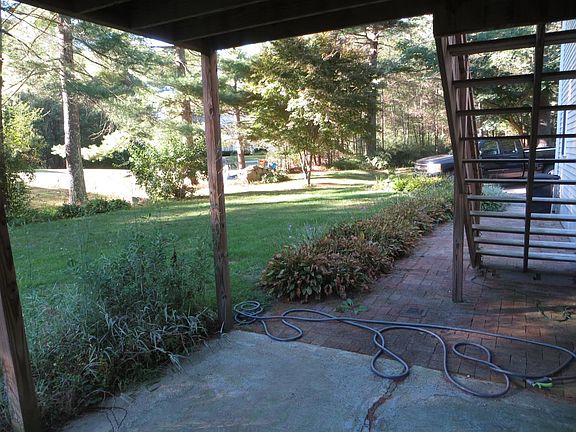 Back of the house under the deck
