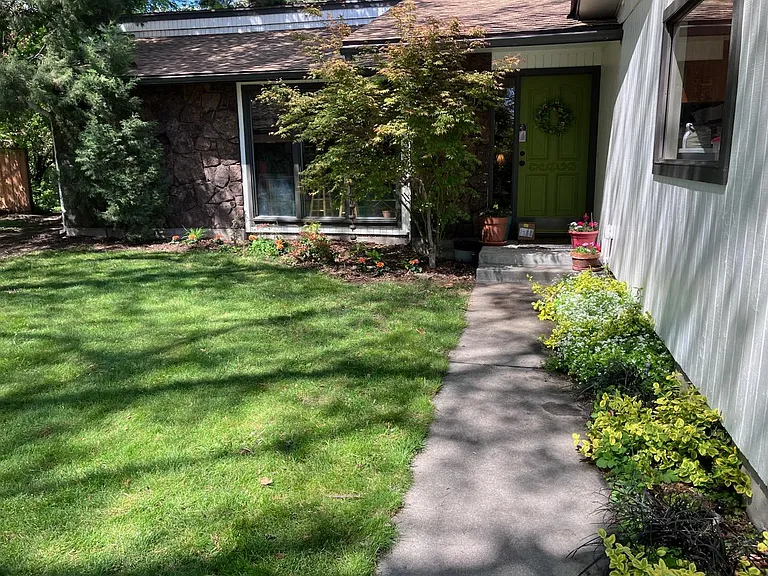 Front door approach.