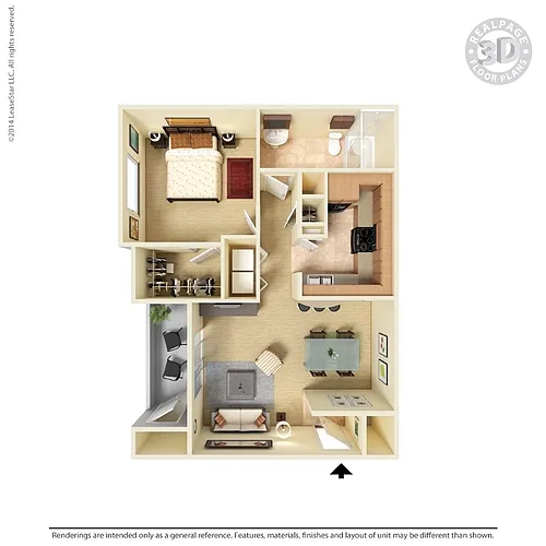 Floor plan The Farmington