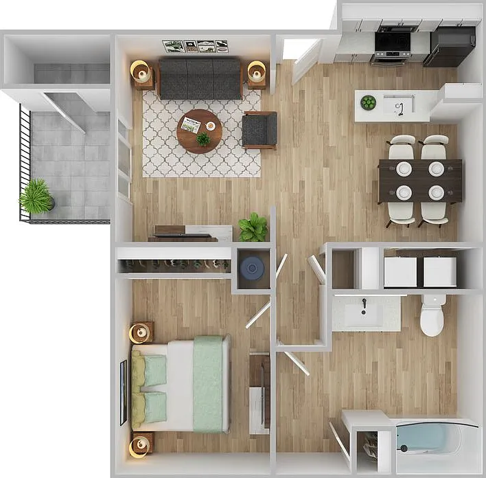 Minutes from Castle Schools Prime Location Newburgh Indiana 1 Bedroom — Photo 2