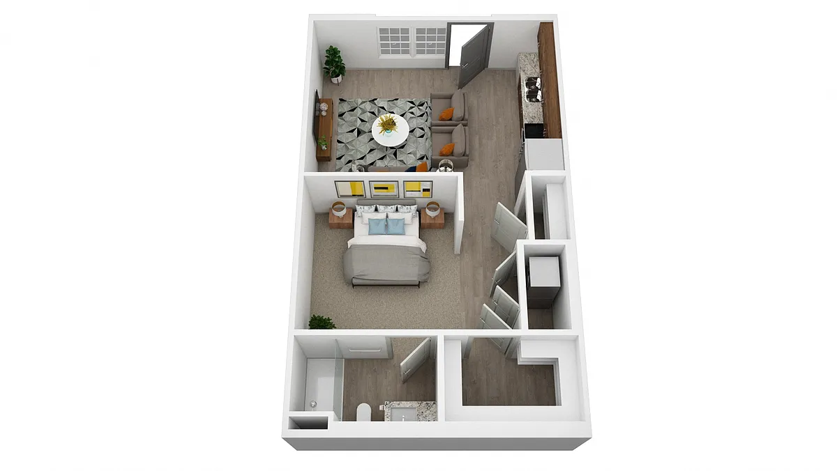 Floor plan Flute