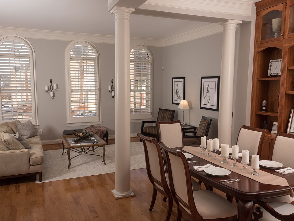 Dining room into living room