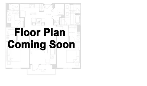 Floor plan 1bd 1ba