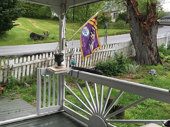 from the front porch