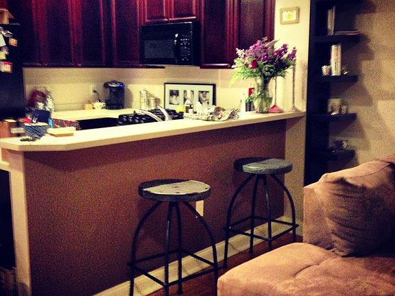 Kitchen with full bar