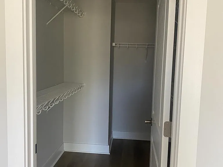Primary closet