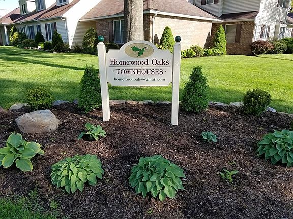 Development entrance sign