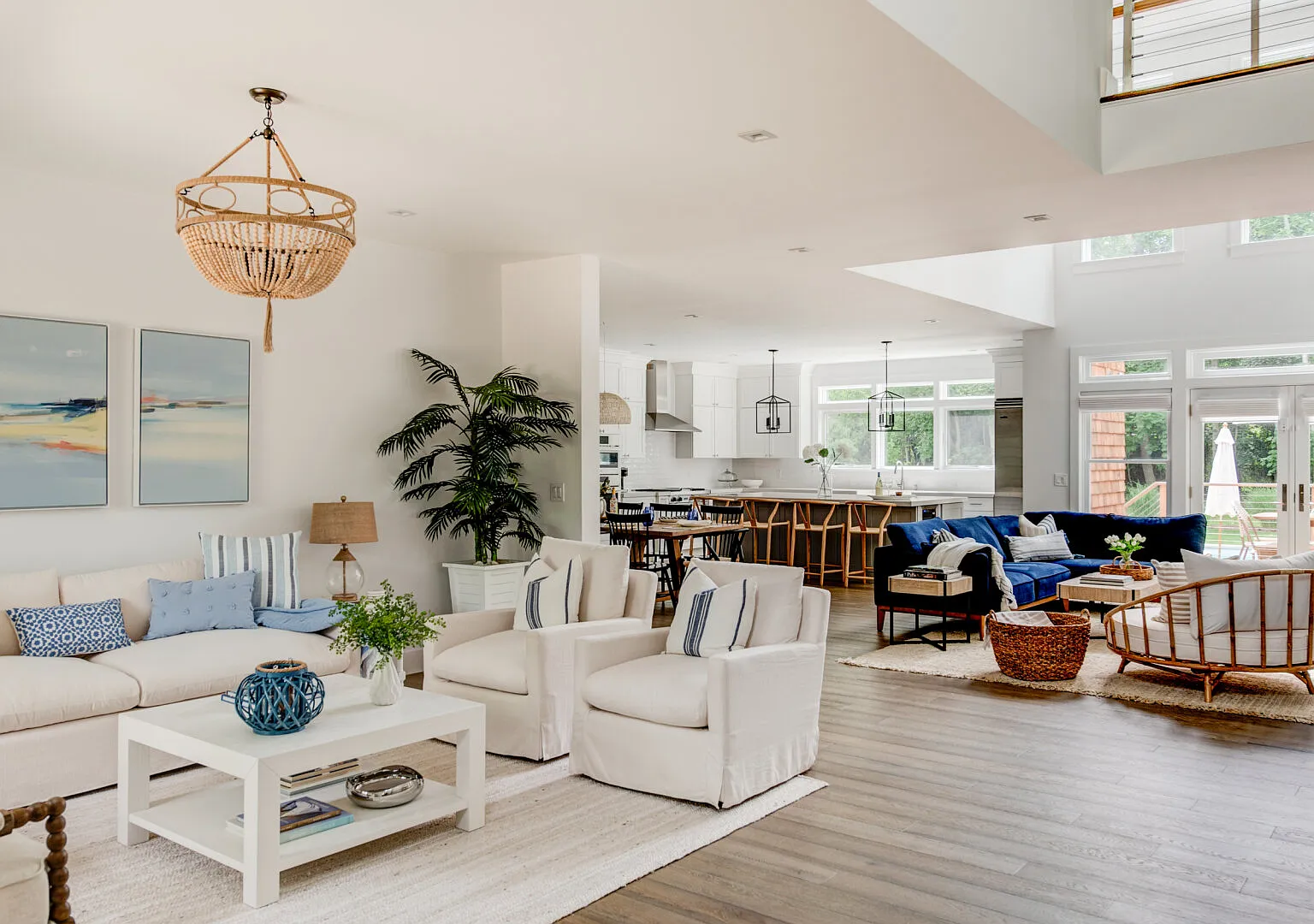 Modern Coastal Farmhouse style home with a private pool — Photo 3