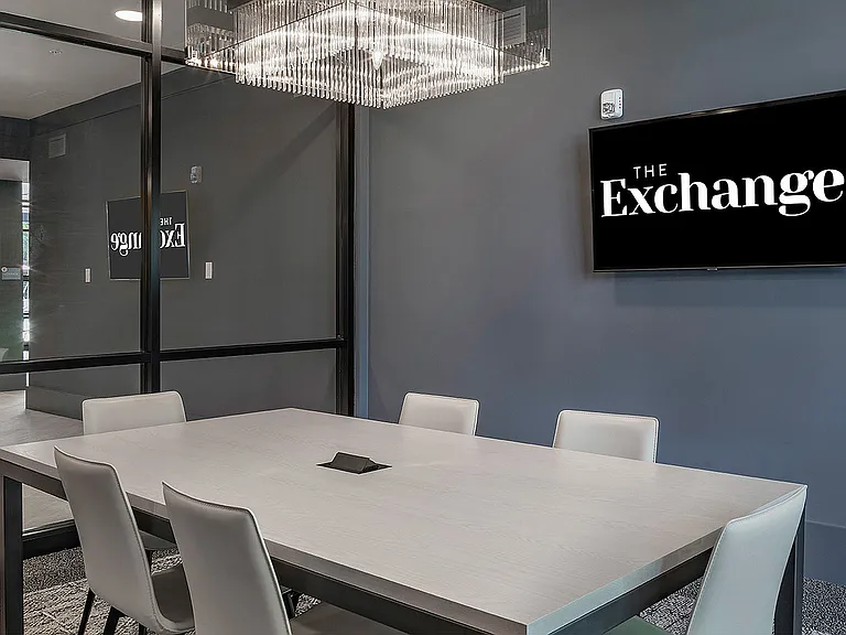 Experience sophistication in this modern meeting space, perfect for collaborative ideas.