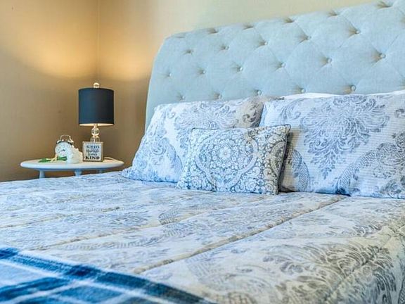 Queen Bedroom located at the front of the home.