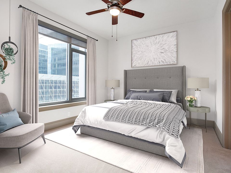 Large Bedroom with Ceiling Fan