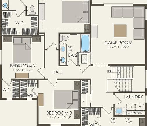 Second Floor 4 br 2.5 ba