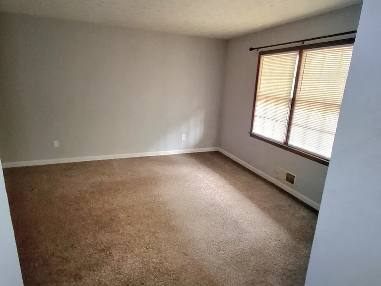 Side view of living room