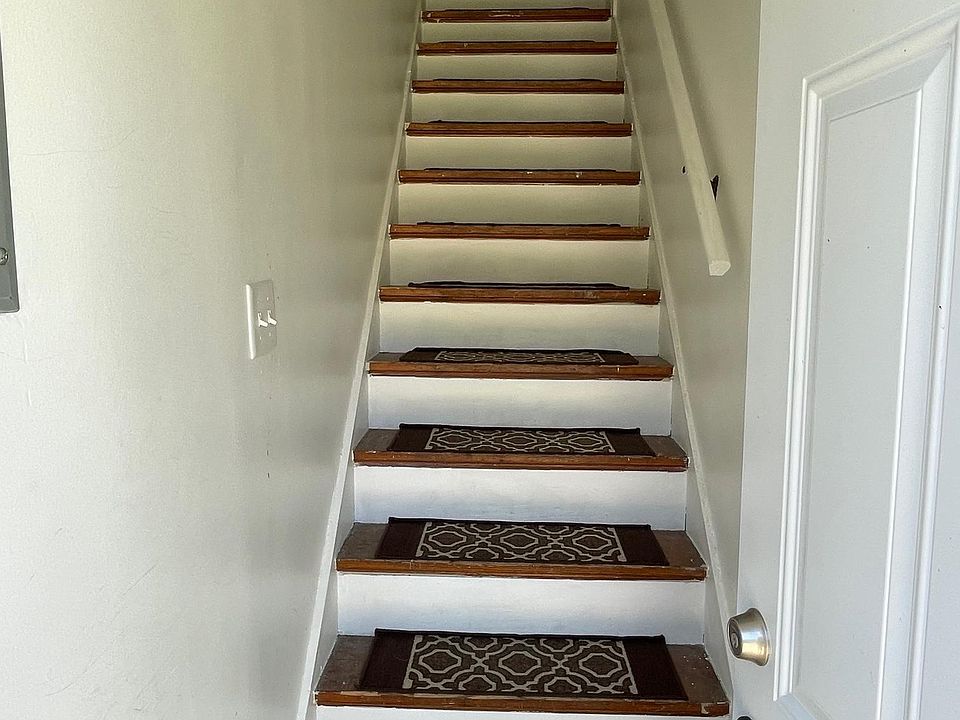 Stairs leading to unit