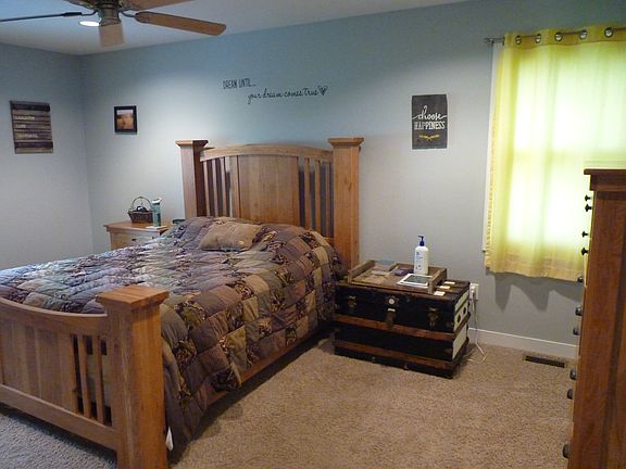 Master bedroom on main level