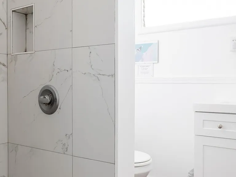 Get ready in our newly renovated bathrooms.