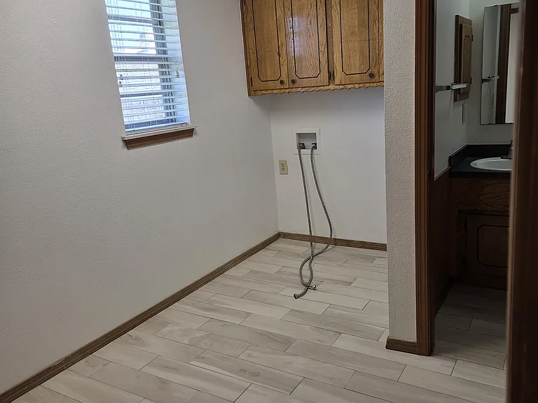 Laundry with 1/2 Bath