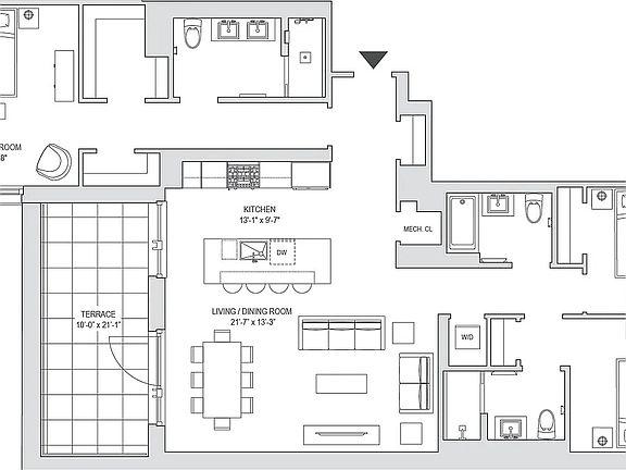 2nd image of 218 W 103rd St Unit 12B