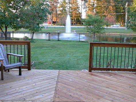 View from the deck