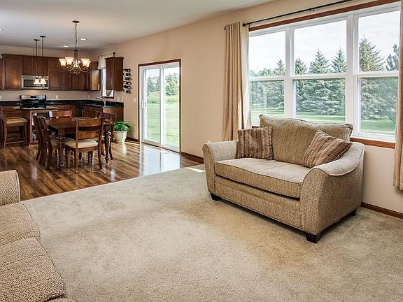 Neutral toned open concept main floor with 9 foot ceilings is great for entertaining or everyday living.