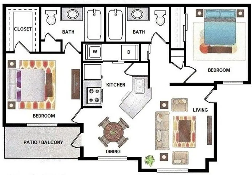 Floor plan B2